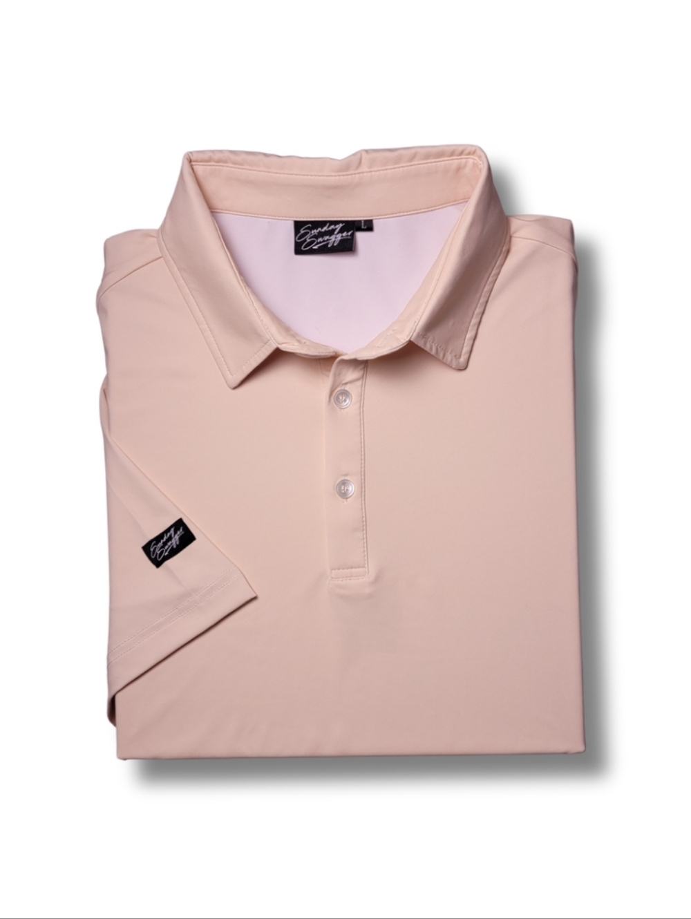 Sunday Swagger Sand Weekday Golf Polo L